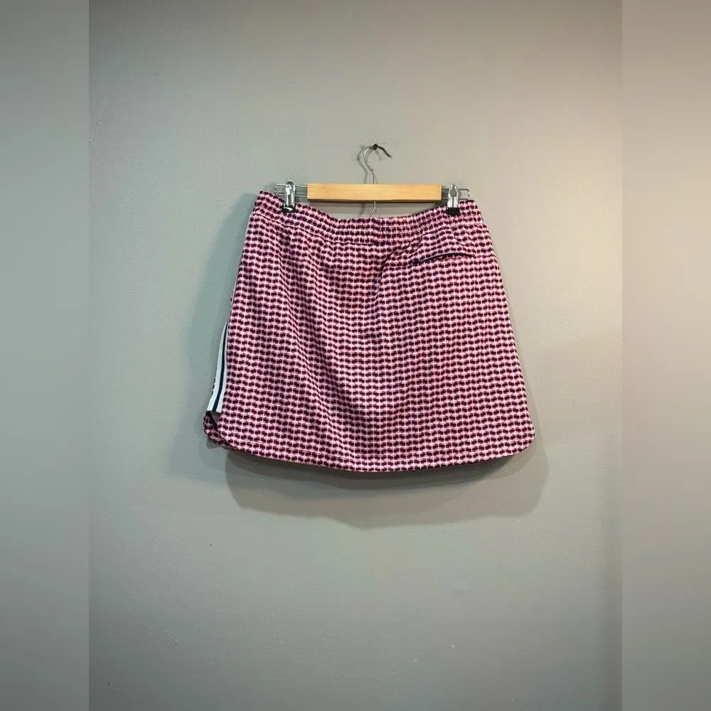 Pink/Navy Lady Hagen Sporty Golf Skirt Size L EUC